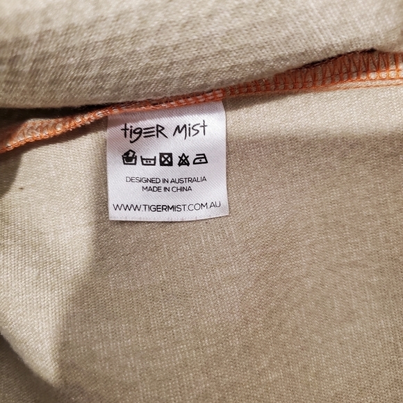 I AM GIA PYTHON SHIRAZ PANTS ORANGE - Picture 6 of 6